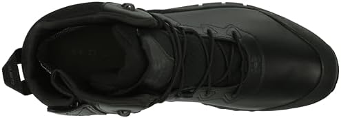 Under Armour Men's Micro G Valsetz Leather Waterproof Zip Military and Tactical Boot, (001) Black/Black/Jet Gray, 8 | Image 4