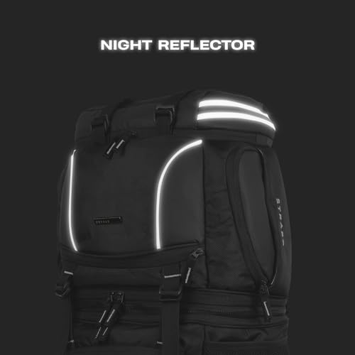 Image of STRABO Daytona Saddlebags + Backpacks for Bikes, Water Resistant- Colour Black