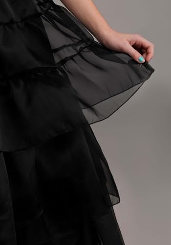 Disfraz completo de Wednesday Addams para niñas miniatura 6