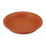 アップルウェアー プレート 受皿 ロゼア鉢皿 180型 ブラウン 奥行19.6×幅19.6×高さ3.4㎝ 鉢皿有効面14.5×14.5㎝