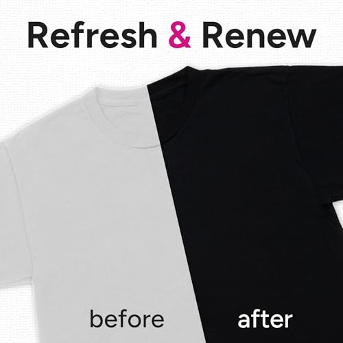 Tulip Fabric Dye Pod Blackout (Black), Permanent Dye for Clothes and Fabric