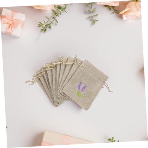 Bolsa de Lino con Cordón Lavanda 22 Piezas miniatura 6