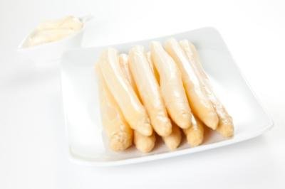 Fresh White Asparagus - Bulk Avg 11 Lb Case, Premium White Asparagus for Gourmet Chefs and Culinary Lovers