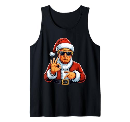 Funny Trump 67 Meme Costume Six Seven Christmas Tank Top
