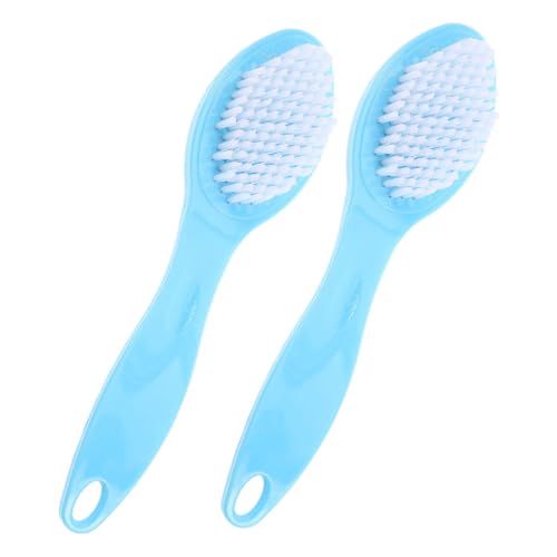 IWOWHERO Ergonomic Foot Brush Set Pumice Stone Dead Skin Exfoliator for Foot Care