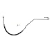 Plews & Edelmann 91966 Power Steering Pressure Hose: Replacement for - 2010-97 Ford E Series & Super Duty Vans V8 4.6L, 5.4L, V10 6.8L, Black