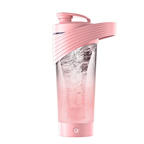 nimin Elektrischer Shaker Protein Shaker Bottle, Hergestellt mit Tritan-BPA frei, 800ml Portable Electric Vortex Mixer Cover