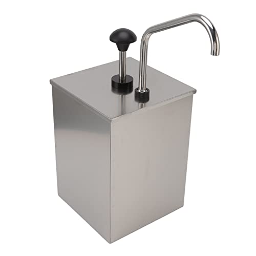 Distributeur de pompe à sauce soja robuste en acier inoxydable durable
