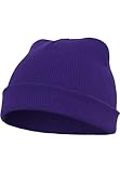 Flexfit Gorro Unisex para Hombre y Mujer, Disponible en 19 Colores, Talla única, Morado, Talla única