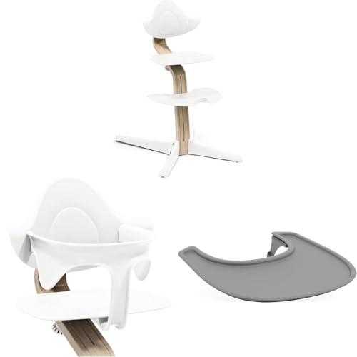 Stokke �X�g�b�P �y�Z�b�g���i�z�m�~ �`�F�A �i�`������ �z���C�g �{��+ �x�r�[�Z�b�g + �O���[�g���C