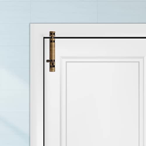 LAPO 6 Pack Heavy Duty 12 Inch Aluminium Tower Bolt for Wooden and PVC Door/Chitakni for Windows Tower Bolt/Door Lock Latch for Main Doors (Antique Finish, Pack of 6)