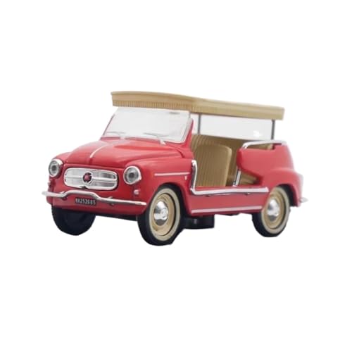 Fiat 600 JOLLY Capri 1966 miniature en métal 1:43 le cadeau mémoriel idéal
