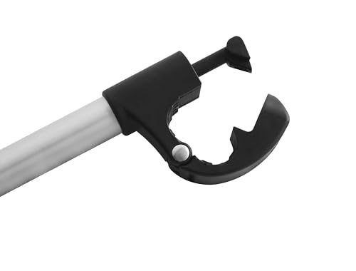 Strap Rahmenhalter kurz Ø 25+30mm, Schwarz/Silber