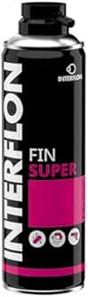 Interflon Fin Super (Aerosol) 300 ML Can - Clean Lube That Penetrates, Cleans, Lubricates and Protects