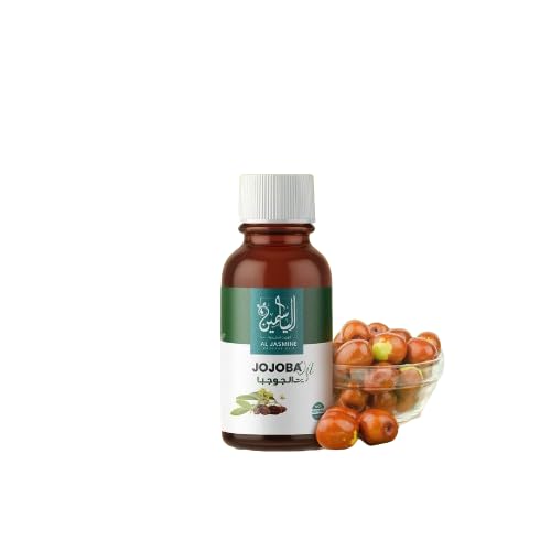AL JASMINE NATURAL OILSJojoba Versatile for All Skin Types | Restore Dry and Damaged Hair | Luxurious Hair Elasticity Restoration | Prevents Stretch Marks During Pregnancy (125 ml)