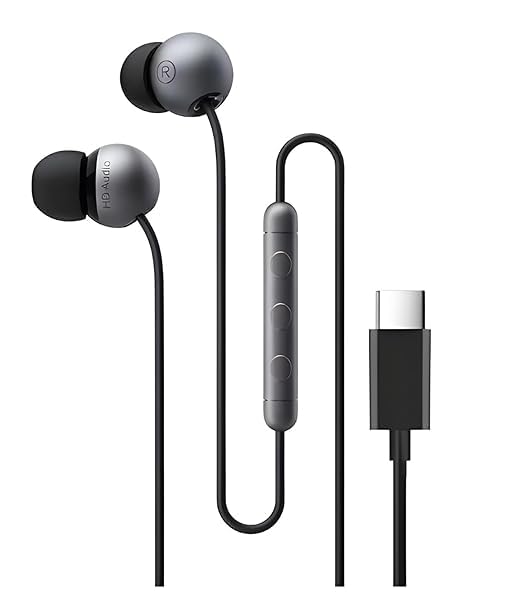 Type-C in-Ear Earphones with 12.4mm Drivers, HD Microphone, Dual Magnetic Dynamic Drivers, Clear Bass Stereo Sound Compatible Xiaomi Smart Phones & Water Resistance,(Black)-picture-27