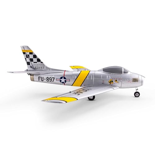 Avion E-flite UMX F-86 Sabre 30mm EDF BNF Basic pour passionnés de modélisme RC