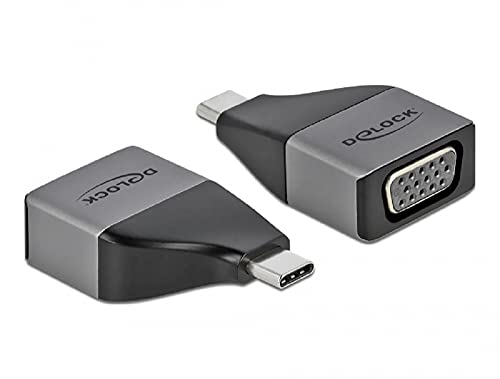 Delock USB Type-C™ Adapter zu VGA (DP Alt Mode) 1080p – kompaktes Design