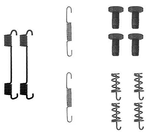 HELLA PAGID 8DZ 355 201-701 Juego de accesorios, zapatas de freno de estacionamiento X0157 Sistema de frenos TRW por ej. MERCEDES-BENZ