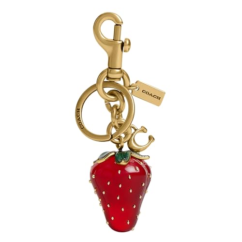 Strawberry Resin Bag Charm