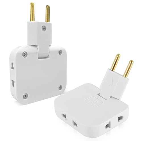 2 Piezas de ladron enchufes Plano ahorrador...