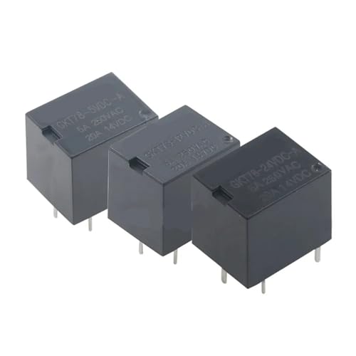 Relé GKT78-5V-C 5PIN de baja potencia 0.36W para control electromecánico estable