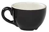 Rattleware Cremaware Black Cup, 2-Ounce, 6-Pack