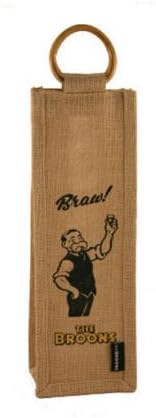 Paw Broons"Bottle Bag" Jute Gift Bag