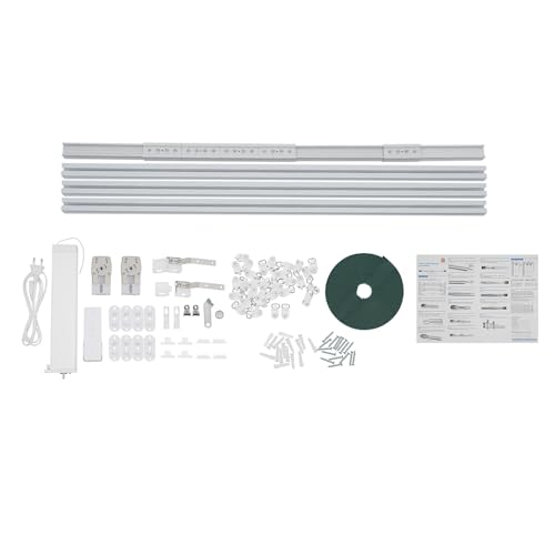 KANBCNG Motorisierte Vorhangschiene Intelligente Fensterschiene...