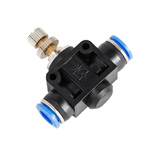 Valve pneumatique LSA-10 régulateur de débit pour circuits d'atelier 6mm