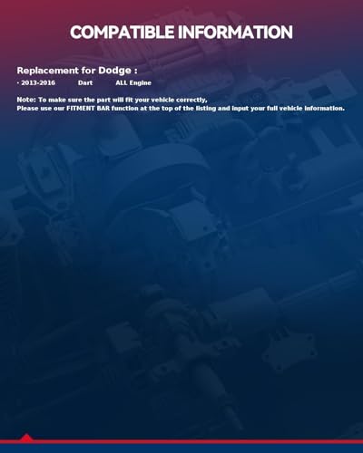 Image of KAX AC Blower Motor Compatible with 2013 2014 2015 2016 Dodge Dart HVAC Heater Blower Motor Replaces# 76971,700315