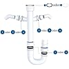 Joints Vidange Lavabo T TAKONE - Kit De Joints Pour Siphon De