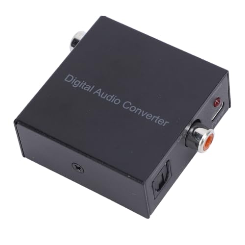Convertidor de sonido digital coaxial a óptico adaptador bidireccional compacto de audio