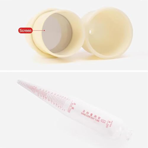 Kit de viscosímetro de barro de alta precisión 0,01 g/cm³ para análisis de fluidos 7