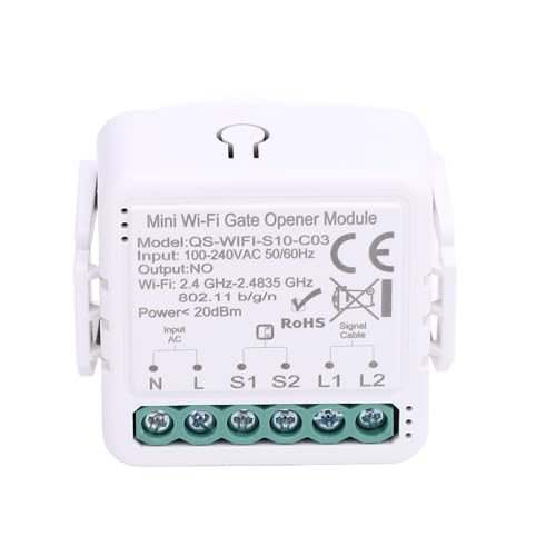 Porte de garage intelligent WiFi module ouverture commande vocale - 4
