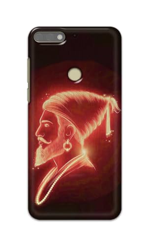 Image of PRINTFIDAA Printed Hard Back Cover Case for Honor 7C | Huawei Y7 Prime 2018 | Huawei Y7 2018 | Nova 2 Lite Back Cover (Chatrapati Shivaji Maharaj) -112