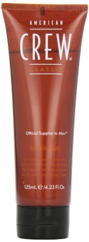 American Crew: Superglue, 3.3 oz,Gel for Extreme Hold,Shine,Long Lasting Moisturizer, Prevents From Hair Damage, Thickens Hair,Improves Luster