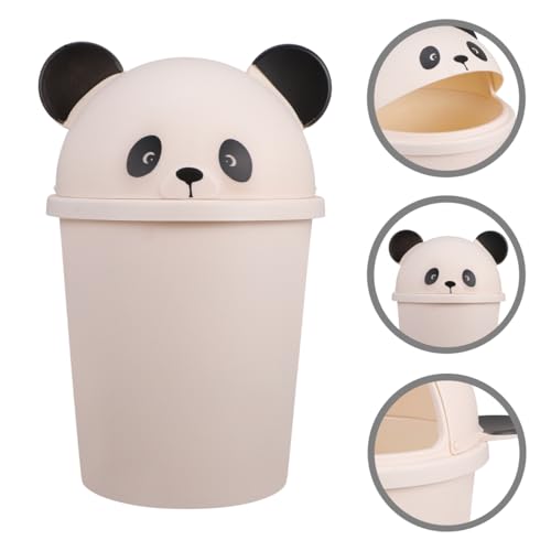 Cubo de basura de plástico con gran capacidad que oculta malos olores 4