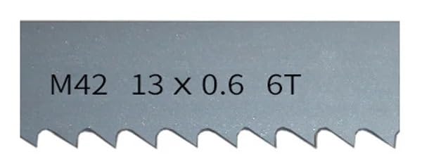 lame per seghe a nastro, 1 pz M42 1325-1470 mm *13 mm* 0(6 Tpi,Length 1400mm)