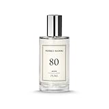 Perfume Pure 80 Femenino 50 ml – Fragancia Dulce Gourmand con Sorbete de Fresa, Cereza y Vainilla – Alta Concentración 20% – Adictiva y Elegante