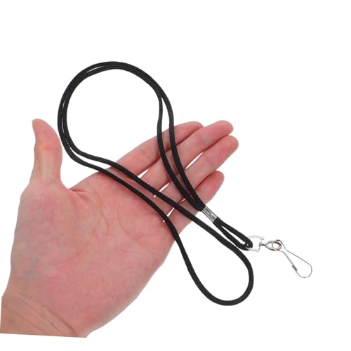 Cordons lanières tressées pour badge identité sangle légère école bureau événements 100pcs - 3