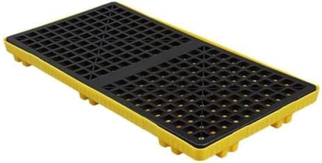 Plateforme de confinement des déversements modulaire pour fûts chimiques