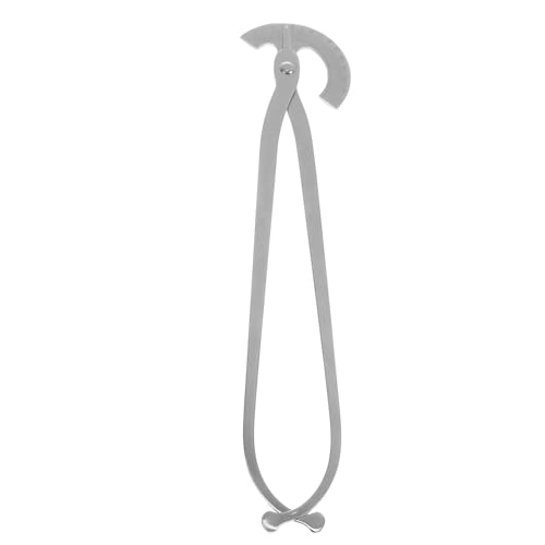 Instrument de mesure pelvienne portable en acier inoxydable argenté