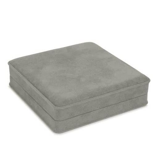 Allure - Rich Suede Gray Luxury Necklace Box, Elegant Diamond Necklace Case, With Gray Velour Interior, Jewelry Display Gift Box, For Unique Proposal, Engagement Or Wedding. by ALLURE BOX & DISPLAY COMPANY - Used condition - Image 5