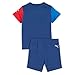 PUMA Toddler Boys BMW Mmw Short Sleeve & Short Set Casual Tops Casual Shorts - Blue - Size 3T