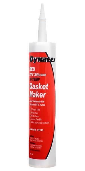 RED HI-Temp RTV Silicone Gasket Maker - 300ML Cartridge (Pack of 12)