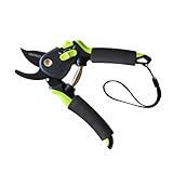 Soft Grip Pruning Shears for Weak & Arthritic Hands –...