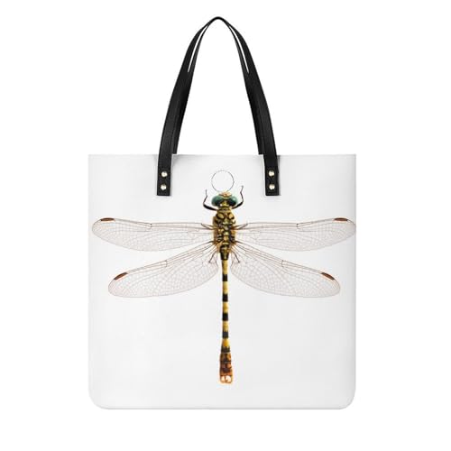 Sac à bandoulière libellule pour femmes : un grand sac cabas aux finitions soignées