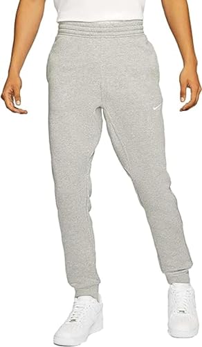 Nike Club Men's Training Joggers (Dark Grey/White, Large)