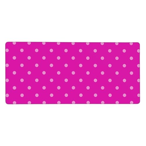 Grand tapis de souris de jeu avec bords cousus et base en caoutchouc premium